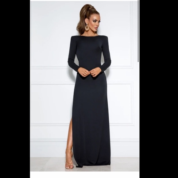 Selling a elegant gown from ABYSS by Abby. - Picture 2 of 6